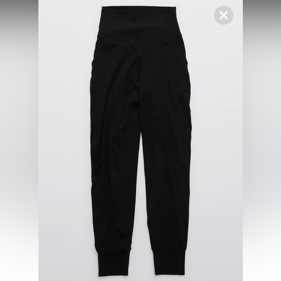 Aerie Black Offline Jogger size xs short - Picture 9 of 9